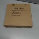 Berglander Plastic Plates Set of 12 Pieces 10", Mutil Color Reusable and Unbreakable Flat Dinner Plates, Salad Plates, Pasta Bowls, Dishes Set Easy to Carry for Home, Garden, Picnic, Camping