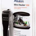 Aqueon Small Aquarium Fish Tank Submersible Mini Flat Heater Up to 5 Gallon Aquariums, 10 Watts