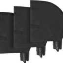 UCEDER Black 360 380 Bag Replacement for Polaris Pool Cleaner Parts,All Purpose Pool Debris Filter Bags with Hook and Loop Closure(3 Pack) (Non-zippered Bag)