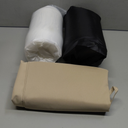 Favoyard Outdoor Seat Cushion Set 19 x 19 Inch Waterproof & Fade Resistant Patio Furniture Cushions with Removable Cover Deep Seat & Back Cushion with Handle and Adjustable Straps for Chair Sofa Couch (Beige)