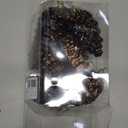 Sliner 8 Pcs Christmas Pinecone Ornament Glass Pinecone Bulk for Christmas Tree 3 Sizes Glass Ornament Fall Hanging Pine Cone Pendants for Winter Xmas Fall DIY Craft Decor (Golden Brown)