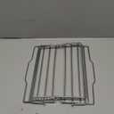 HIC Kitchen Roasting Adjustable Baking Rack, Chrome-Plated Steel, Adjusts to 7 Different Positions, 11.5 x 10.5 x 0.5-Inches (Silver)