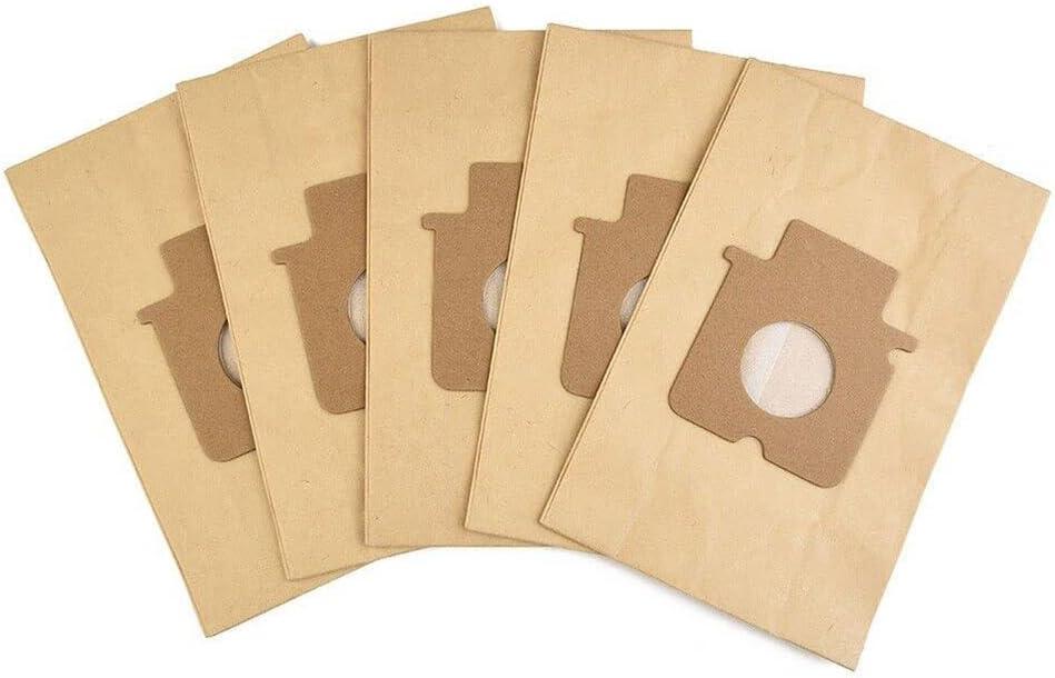 5Pcs Vacuum Cleaner Dust Bags for Panasonic C-20E MC-CG381 MC-CG383 MC-CG463 MC-CG665 MC-E7101 MC-CG461 MC-E7302 MC-E7303 MC-E7305 MC-E7111 MC-E7113 Vacuum Cleaner Replacement Parts