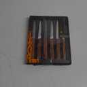 Outset Rosewood Handle Serrated Steak Knives, Set of 6