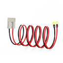 GUIRUIMOON Anderson to Ring Terminal, 50A Anderson Connector, Quick Connect Jumper Cables, Anderson Style Plug connectors, with 10AWG 2M/ 6.56Ft Cable Towing Winch Quick Connect Cable (Ads 2M)