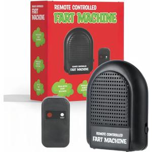 Fart Machine with Remote Control, Multiple Realistic Fart Sounds, Fart Prank Toys, Office Humor, Prank Gifts, Pocket Size April Fool's Gifts, Halloween Prank Toys (8 Voices)