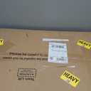 GYIIYUO 93'' Two Person Desk with Charging Station, Long Desk with 3 Fabric Drawers and Printer Shelf, Double Computer Desk, 2 Person Writing Study Table Workstation for Home Office, Rustic Brown