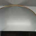 Arched Mirror, 33" x 31" - Gold Arch Wall Mirror - Perfect for Bathroom, Entryway - Modern Gold Frame (33"L x 31"W)