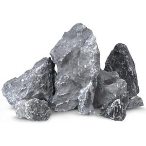 2.5lb Natural Seiryu Stones, Aquarium Rocks Decoration Aquascaping Stone Landscaping Model for Fish Tank Decor Terrariums Paludariums Reptile Enclosures Gardens, 2-6 inches