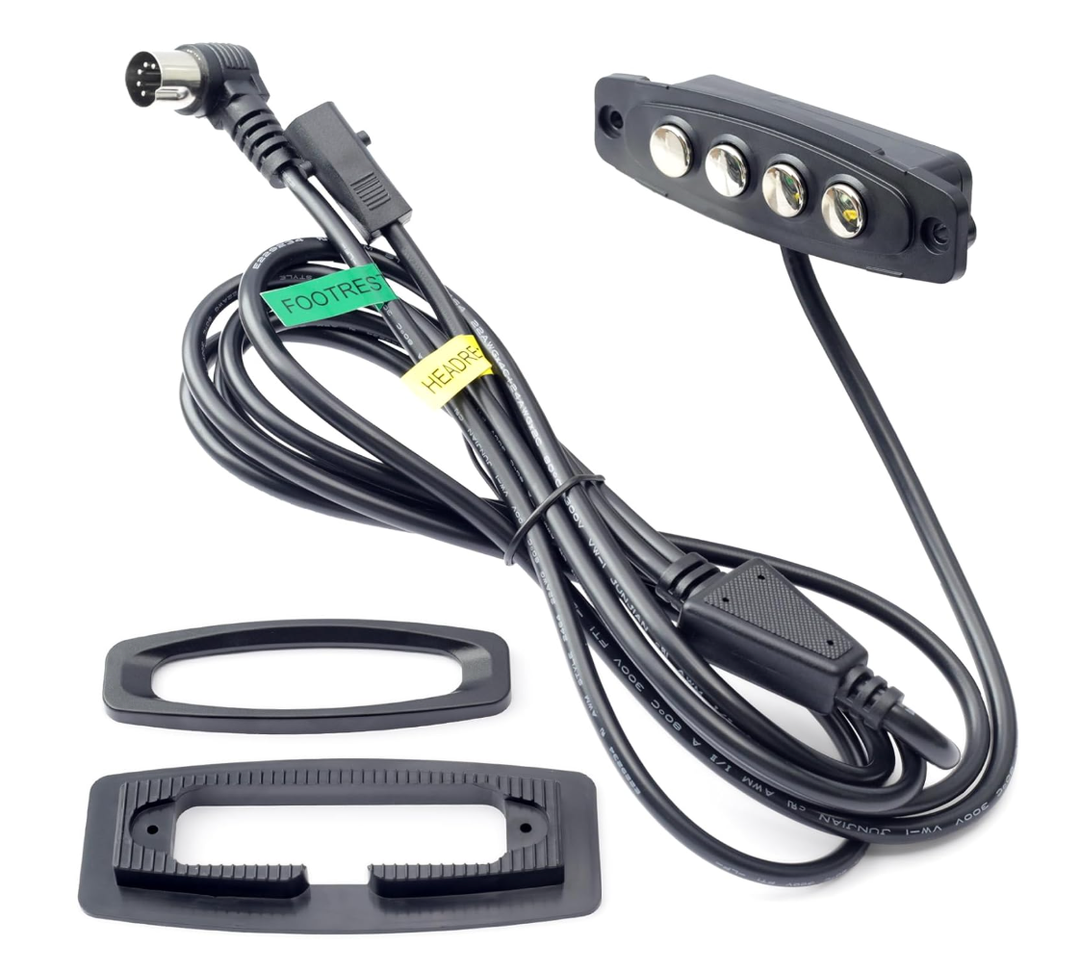 YUXIVCNE WPS4C10073 Power Recliner Controller for RMT with 4 Button 5 Male and 2 Female Pin Lift Chairs Cable, Controller Hand Control Replace 23300195X000(B) 23300235X000 DK.08.07.110 141600640