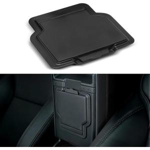 YHTAUTO Armrest Hidden Storage Box for Tesla Model Y Juniper 2025 2026 (Premium & Performance), Tesla Model 3 Highland 2024 2025 2026, Center Console Organizer Tray Compartment Storage Car Accessories