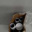 Spring Tension Curtain Rod 32-76 inch, Adjustable Expandable Tension Curtain Rod No Drilling, Tension rods for Window Doorway Kitchen Curtain, White