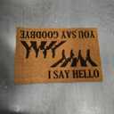 welcome home mat