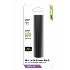 NEW Cell Candy Portable Power Pack Smartphone 1800 mAh USB
