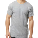 2 Pack Smoke Gray Tshirt Hanes tee Shirts Mens, Size M