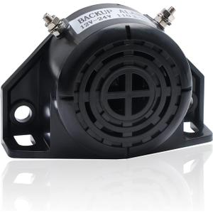 Backup Alarm 12V-24V 1103DB,Waterproof Beeper Backup Alarm for Trucks,forklifts,Van Heavy Equipment (reversing Alarms for Vehicles)
