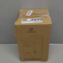 Kingsyard Recycled Plastic Bird House for Outdoor - Durable Nesting Box with Clear View Panel & Predator Guard for Bluebird Wren Swallow Finch, Blue & Brown