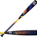 Louisville Slugger 2025 Select PWR USA Baseball Bats: -10/-8/-5 Drop (Black/Yellow/Blue)