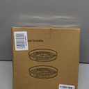 URALFA 2-Pack Lazy Susan Cabinet Organizer, Plastic Rotating Round Lazy Susan Turntable for Cabinet, Pantry, Countertop, Table, Fridge, 10.5 Inch