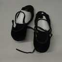 Women's Ballroom Dance Shoes Latin Salsa Dancing Shoes Cross Strap 2.5inch Heel 3inch Heel ZB04 5