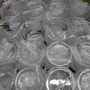 40 Pack Plastic Jars with Lids, Gencywe 8 oz Clear Slime Cosmetics Containers with Pen and Labels, Leakproof Storage Jars, PET Empty Jars with Black Lids for Kitchen Cookie Candy Spices Dry Food Cream