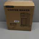 Single Serve Coffee Maker for Pods & Ground Coffee, 6 to 14oz Brew Sizes, Strong Brew Option, Fast Brewing, Compact Design with Removable 40oz Reservoir, Travel Mug Friendly