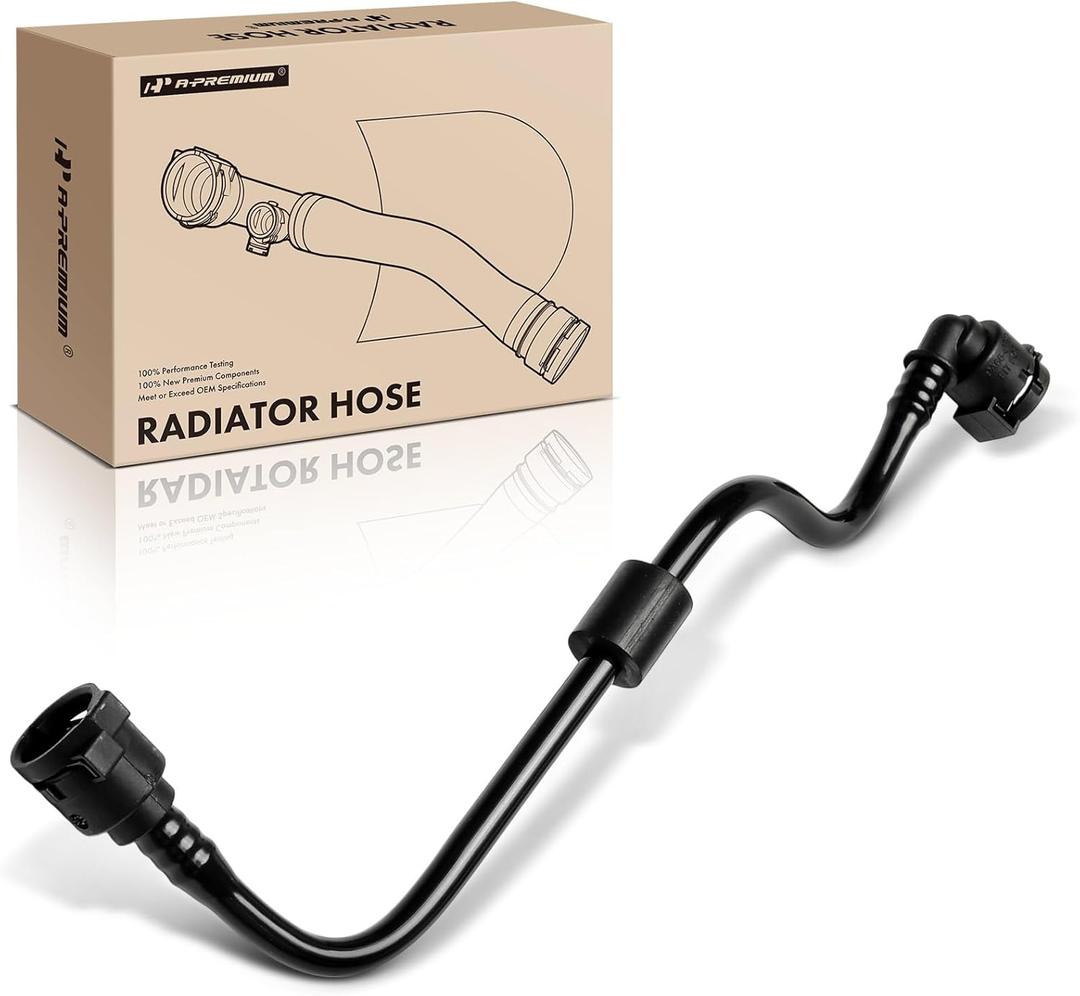 A-Premium Radiator Coolant Hose Compatible with BMW G01 Series X3 2018-2019, G02 Series X4 2019, Replace # 17125A022D6, 17127535527, 17129894763