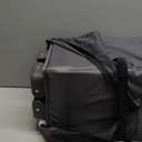 Pamo Babe Baby Playard with Canopy, Portable Crib with Changing Table (Lightgrey)