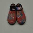 Sloggers Original Waterproof Rain and Garden Shoe for Women– Outdoor Slip-On Garden Clog - Made in The USA with Premium Comfort Insole and Arch Support - Floral Fun Coral, Size 7