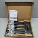 ELIVED Outdoor Long Arm TV Wall Mount for Most 26-65 Inch TVs, 37.4 Inch Long Extension TV Mount Swivel and Tilt, Max VESA 400x400mm, Full Motion Weatherproof Wall Mount tv Bracket Holds up to 77 lbs.