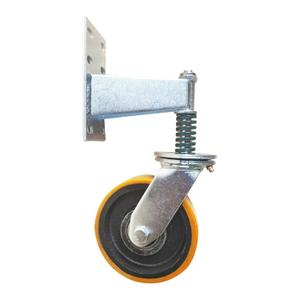Fence Wheels for Gates | 360 Degree Swivel 6 Inch Gate Wheel Caster - 1543.2lbs Load Capacity Gate Support Wheel for Outdoor Wooden Gates