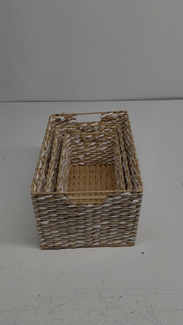 Home Decor Set Baskets 3pcs