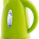 OVENTE Electric Kettle, 1.7L Fast Boiling Water Heater for Coffee or Tea, BPA Free with Water Level Gauge, Auto Shut-Off, Boil-Dry Protection, Indicator Light and Removable Filter, Green KP72G