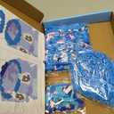 Building Bricks 1700+ Pieces Set - Classic Cartoon Characters Building Blocks - Mini Building Block for Boys, Girls & Adults (Blue)