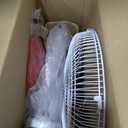 USA 250th Anniversary Celebration Fan, Hot Rod Design, 12 Oscillating Table Fan, 3 Speeds, 80 Wide Angle Oscillation, 35 Tilt Angle, Quiet Operation, ETL, Small