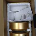 EZVALO Picture Lights for Wall, 2000mAh Rechargeable Battery Magnetic Poster Lights with 3 Color Temps & 12 RGB, Remote Dimmable Timer Painting Light, Wall Decor Light for Art Display, Frame (2 Pack) (Gold)