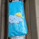 Portable Dryer, 110V 1000W Electric Clothes Dryer Machine, Double Layer Stackable, Stainless Steel, Blue, 15kg Capacity, Front Load, Ideal for Apartments, RV, Families, Campers