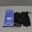 rivmount Winter Waterproof Ski Snow Warm Gloves for Women Men, Windproof Cold Weather Thermal with Touchscreen Fingers, for Running Driving Cycling Hiking Biking Outdoor Sports Daily Work (Medium, Black)