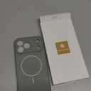 Miracase Magnetic for iPhone 17 Pro Max Case, Compatible with MagSafe, Integrated Silicone Camera Control Cover, 3.0mm Thicken Shockproof Drop Protection Phone Case for 17 ProMax, Patina Green