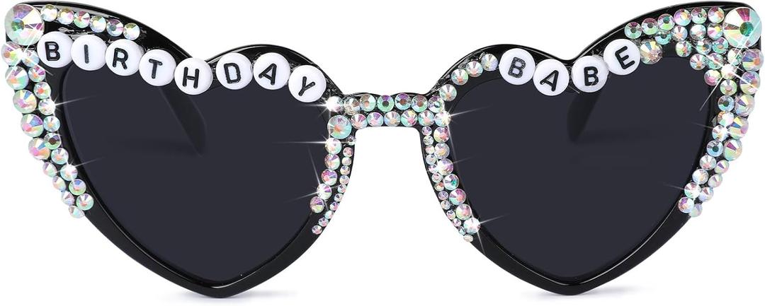 YOGFIT Birthday Glasses for Women, Birthday Party Gifts Accessories 'Birthday Queen' Birthday Sunglasses for Happy Birthday