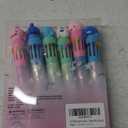 Multicolor Ballpoint Pen 0.7 mm, 10-in-1 Colored Pens Fine Point Retractable Cute Cartoon Ocean Animal Ballpoint Pens for School Supplies Students Kids Gifts, 6 Pack
