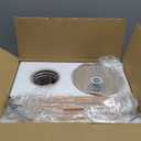 39 Boho Rattan Chandelier 6-Lights Rustic Industrial Pendant Light Large Adjustable Pendant Lighting Fixtures for Kitchen Island Dining Living Room, UL Listed