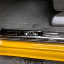 Door Sill Guards for 2019-2024 Ram 1500 Crew Cab & Mega Cab ONLY | Not for Quad Cab or Classic | Stainless Steel Entry Guards - 4Pcs