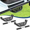 XPHAZZ Rock Rail Steps Compatible with Bronco 2021+ with OEM Rock Rail, Will Not Fit Raptor or Sport (Style-1)