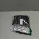 Sghenr Women's High Waisted Yoga Pants Tummy Control Shiny Sports Tights Workout Leggings (Large, Black)