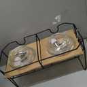 Style Setter Beverage Dispenser w/Stand (Set of 2), 1.5 Gallon Large Countertop Glass Drink Dispenser w/Spigot, Party Drink Dispenser for Sweet Tea Lemonade Punch Water, Juice Dispensers for Parties (Hamburg)