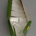 Hommaly 2 Gallon (1.8- 2 Gal)120 pcs Small Clear Trash Bags, Strong 1.8 Gallon Garbage Bags, Bathroom Trash Can Bin Liners Unscented, Mini Plastic Bags for Office, Waste Basket Liner,Fit 6,7,8 Liters