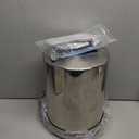 Purewell 3Stage Gravity Fed Water Filter System, 2.25 Gallon Stainless Steel Countertop System with 2 Washable Ceramic Filters and Stand, Reduce up to 99% Chlorine, PWOBT