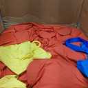 WELLFUNTIME Bouncy Castle & Bounce House, Inflatable Bouncer with Air Blower, Kids Jumping Castle with Slide, Ball Pit & Dart Target Game, 143x137x68 Inch