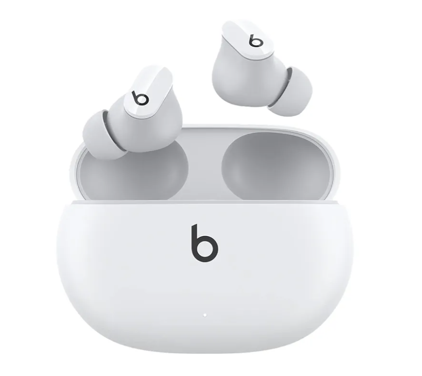 Beats Studio Buds - True Wireless Noise Cancelling Earbuds - Compatible with Apple & Android, Built-in Microphone, IPX4 Rating, Sweat Resistant Earphones, Class 1 Bluetooth Headphones - White